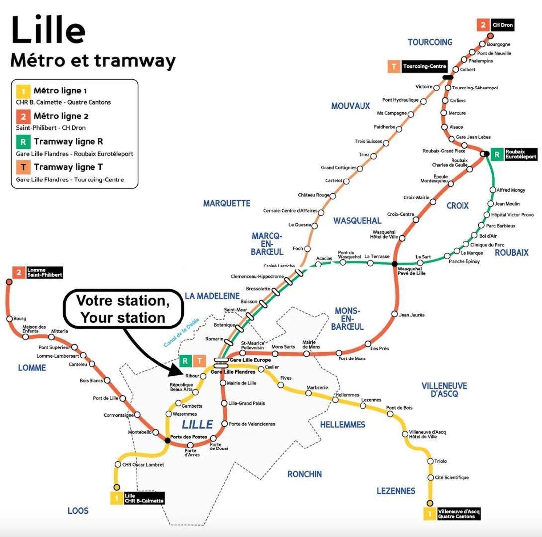 Old Lille Charming Duplex Apartment 외부 사진