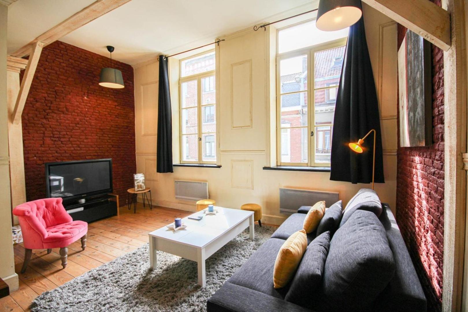 Old Lille Charming Duplex Apartment 외부 사진