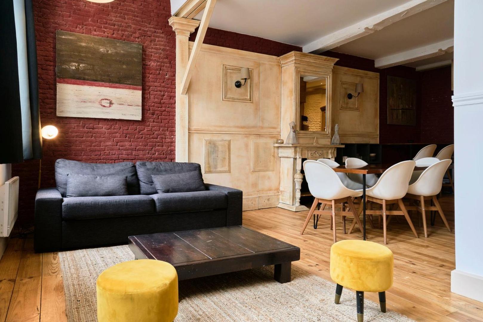 Old Lille Charming Duplex Apartment 외부 사진